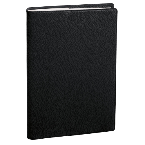 Agenda settimanale Prenote 2026 - copertina Impala - 21 x 29,7 cm - nero - Quo Vadis